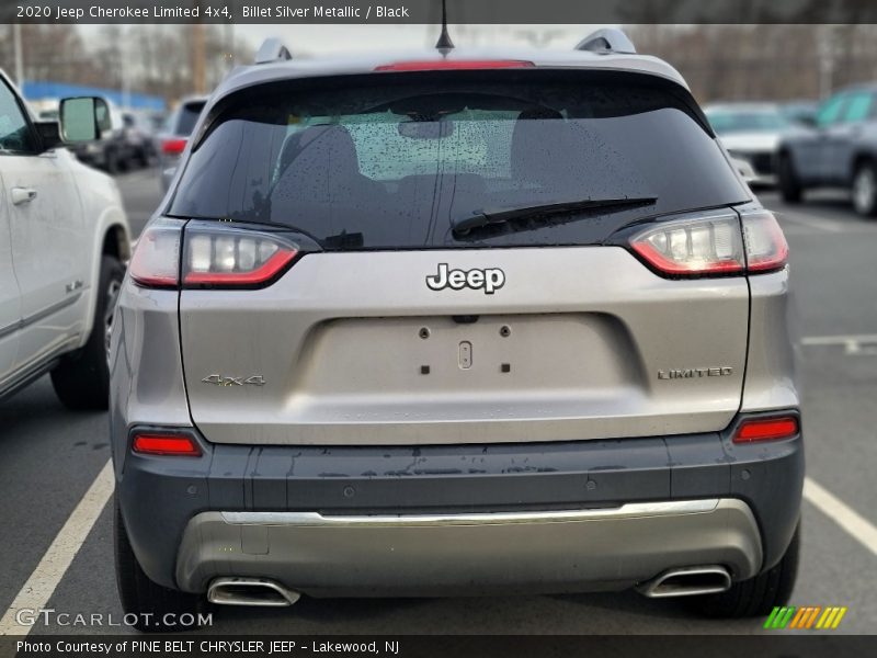 Billet Silver Metallic / Black 2020 Jeep Cherokee Limited 4x4