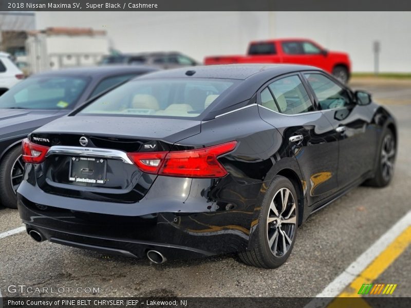 Super Black / Cashmere 2018 Nissan Maxima SV
