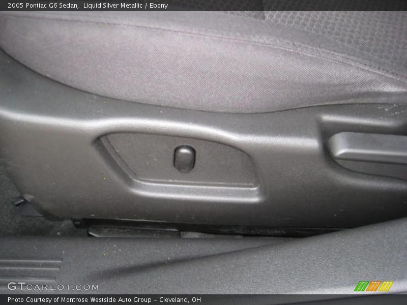 Liquid Silver Metallic / Ebony 2005 Pontiac G6 Sedan