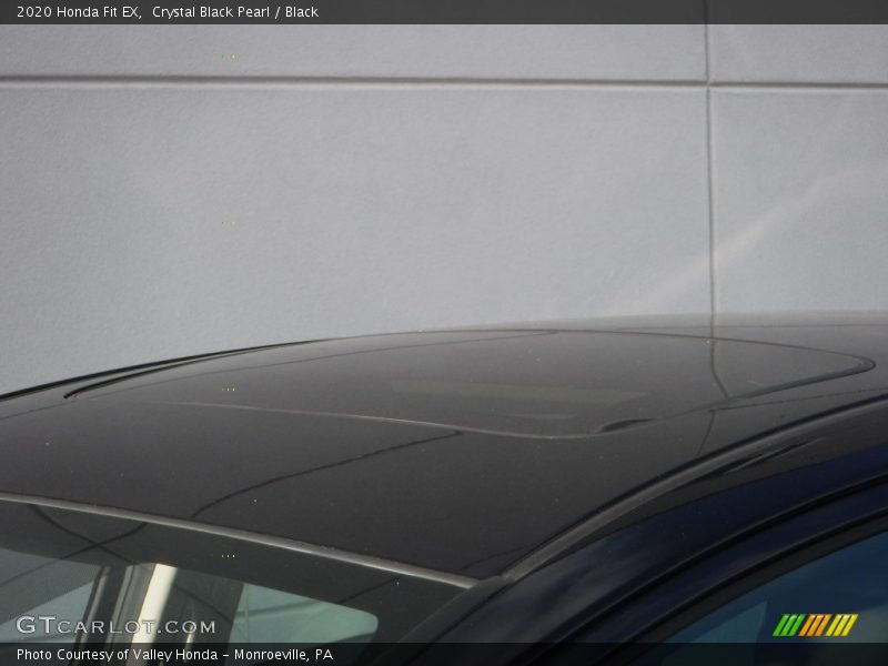 Crystal Black Pearl / Black 2020 Honda Fit EX
