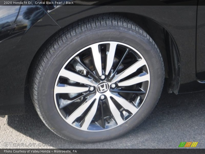 Crystal Black Pearl / Black 2020 Honda Fit EX