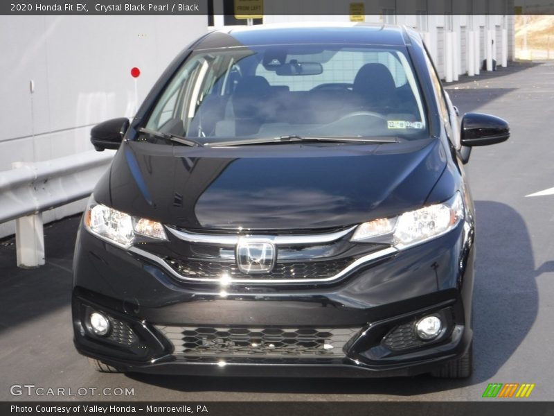 Crystal Black Pearl / Black 2020 Honda Fit EX
