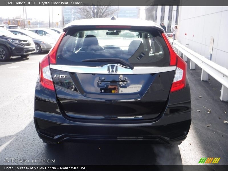 Crystal Black Pearl / Black 2020 Honda Fit EX
