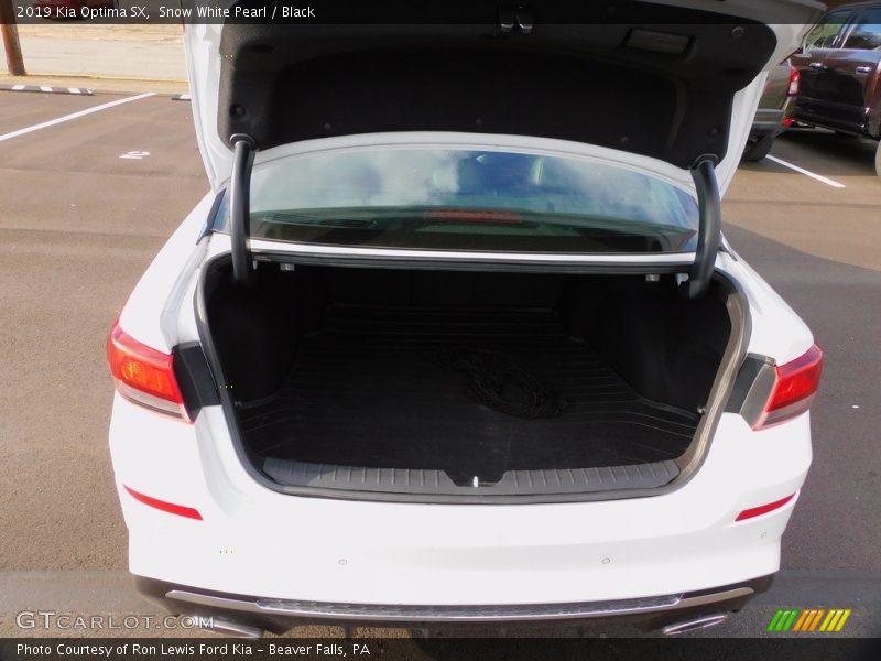 Snow White Pearl / Black 2019 Kia Optima SX