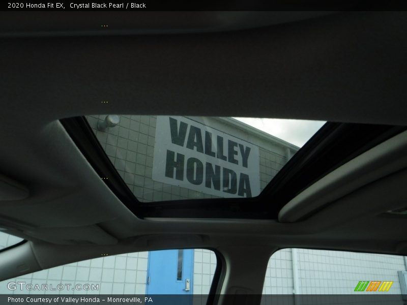 Crystal Black Pearl / Black 2020 Honda Fit EX