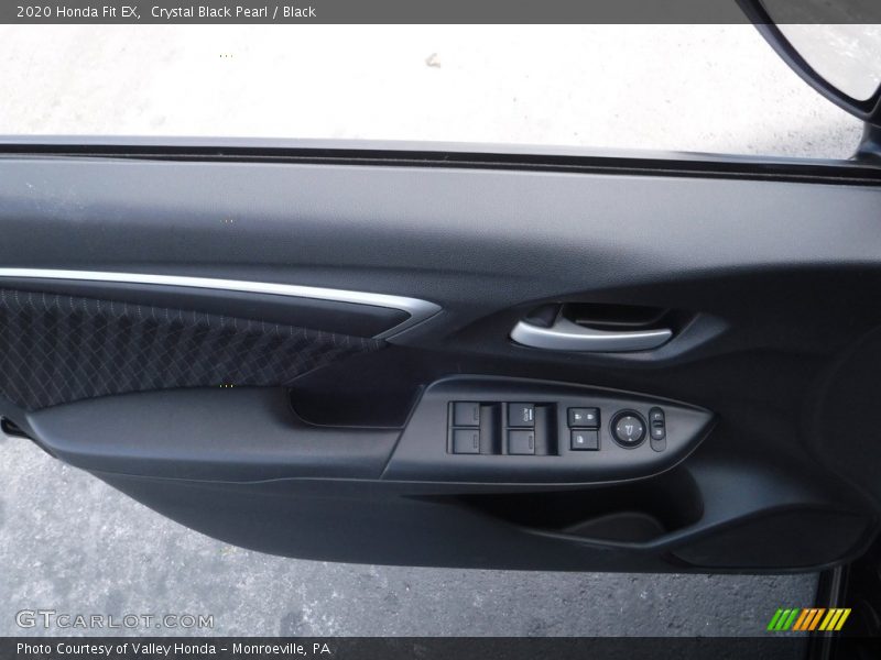 Crystal Black Pearl / Black 2020 Honda Fit EX