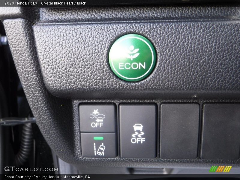 Crystal Black Pearl / Black 2020 Honda Fit EX