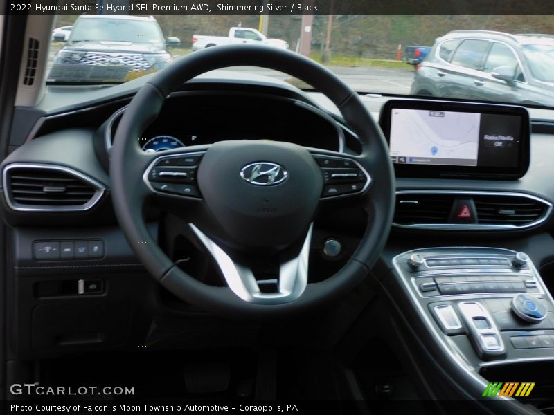  2022 Santa Fe Hybrid SEL Premium AWD Steering Wheel