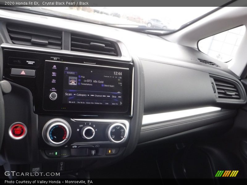 Crystal Black Pearl / Black 2020 Honda Fit EX