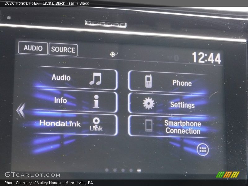 Crystal Black Pearl / Black 2020 Honda Fit EX