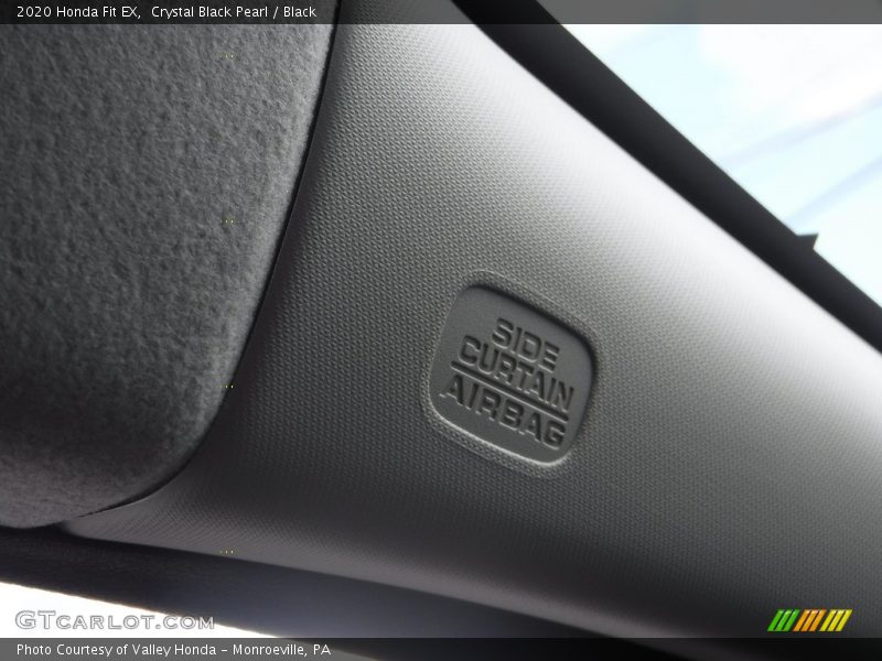 Crystal Black Pearl / Black 2020 Honda Fit EX