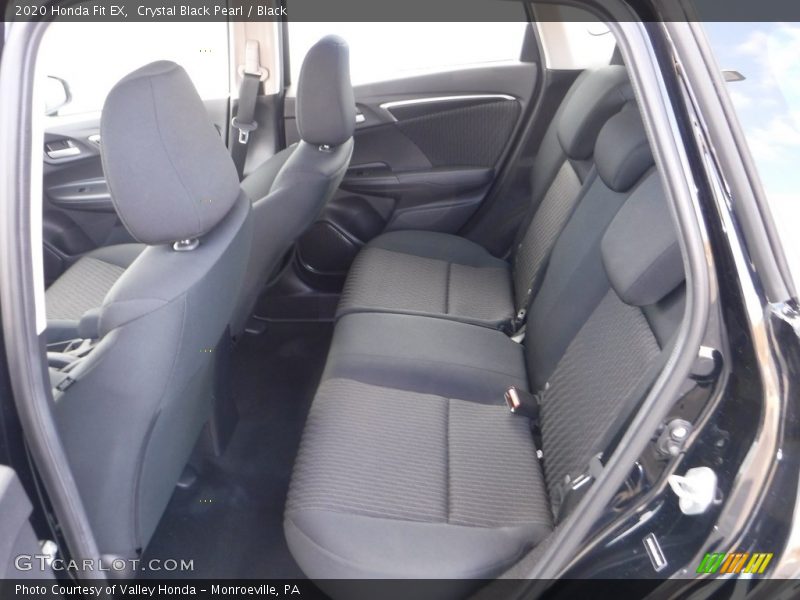 Crystal Black Pearl / Black 2020 Honda Fit EX