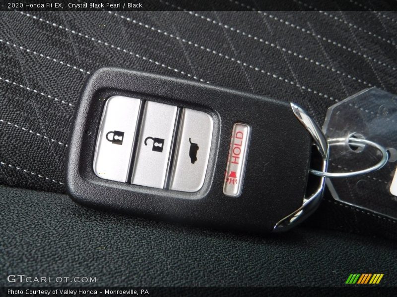 Crystal Black Pearl / Black 2020 Honda Fit EX