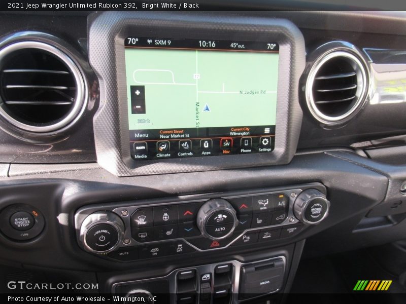 Bright White / Black 2021 Jeep Wrangler Unlimited Rubicon 392