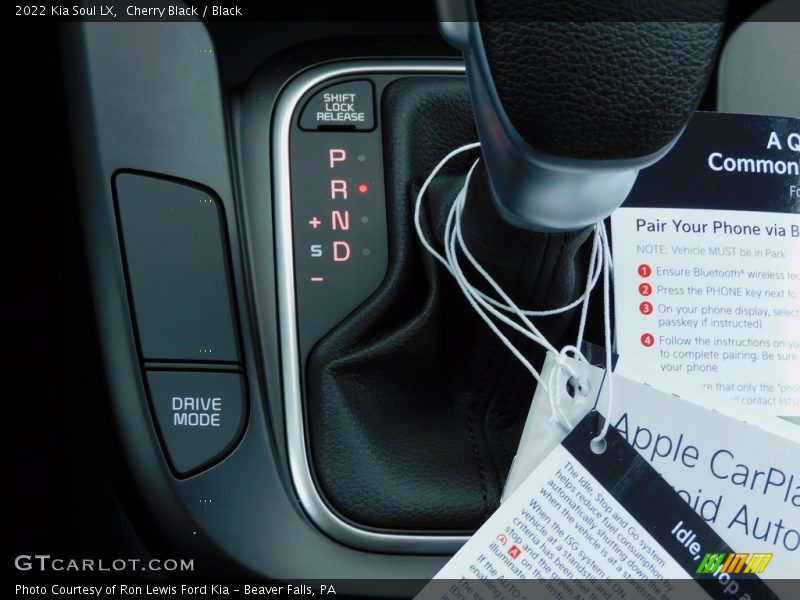  2022 Soul LX IVT Automatic Shifter