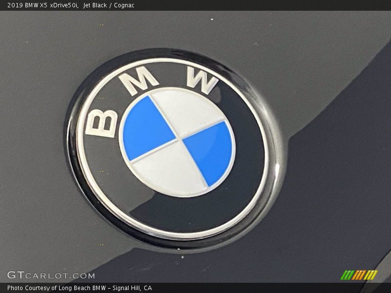 Jet Black / Cognac 2019 BMW X5 xDrive50i