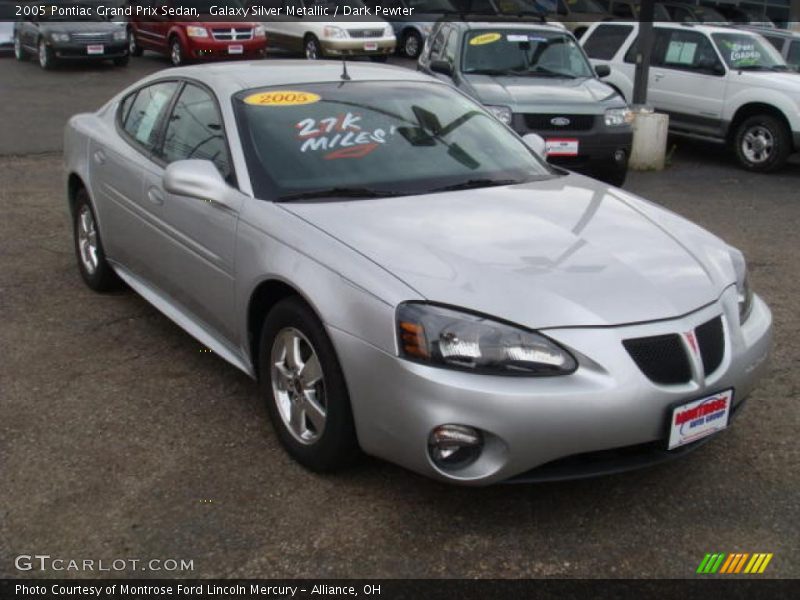 Galaxy Silver Metallic / Dark Pewter 2005 Pontiac Grand Prix Sedan