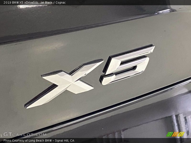 Jet Black / Cognac 2019 BMW X5 xDrive50i