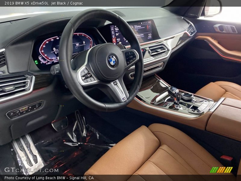 Jet Black / Cognac 2019 BMW X5 xDrive50i