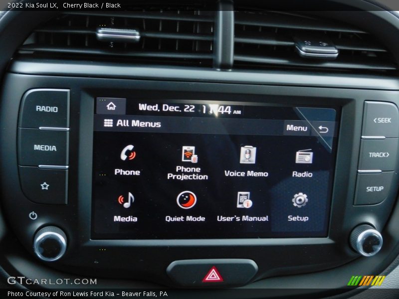 Cherry Black / Black 2022 Kia Soul LX