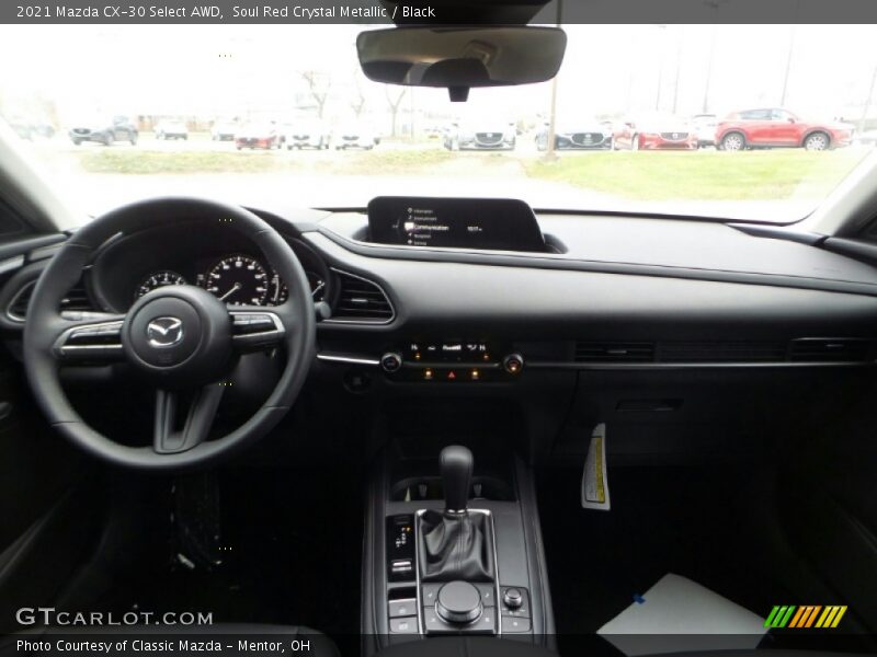 Soul Red Crystal Metallic / Black 2021 Mazda CX-30 Select AWD