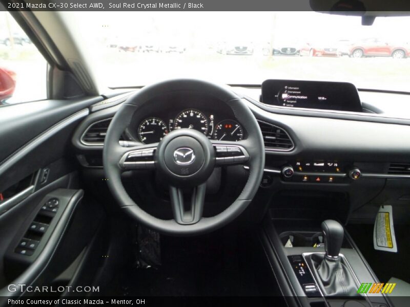 Soul Red Crystal Metallic / Black 2021 Mazda CX-30 Select AWD