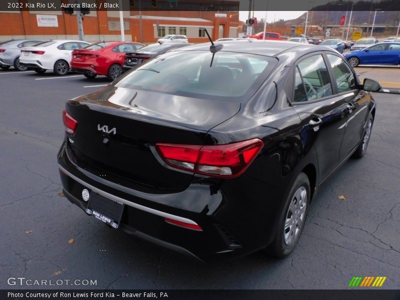 Aurora Black / Black 2022 Kia Rio LX