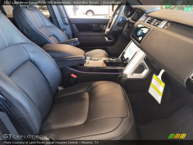 Byron Blue Metallic / Ebony/Ebony 2022 Land Rover Range Rover HSE Westminster