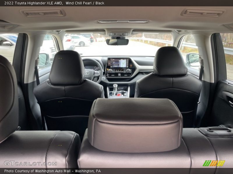 Wind Chill Pearl / Black 2022 Toyota Highlander XLE AWD