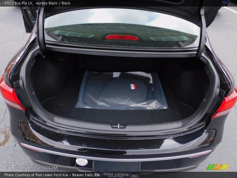 Aurora Black / Black 2022 Kia Rio LX