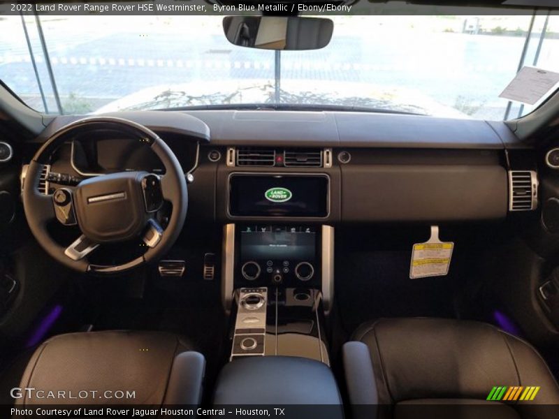 Front Seat of 2022 Range Rover HSE Westminster