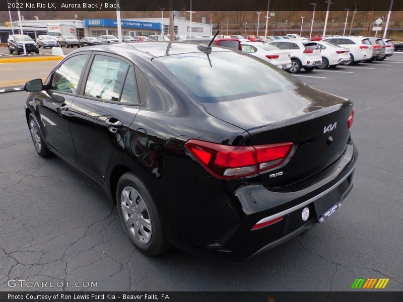 Aurora Black / Black 2022 Kia Rio LX