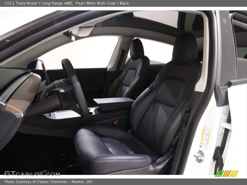  2021 Model Y Long Range AWD Black Interior