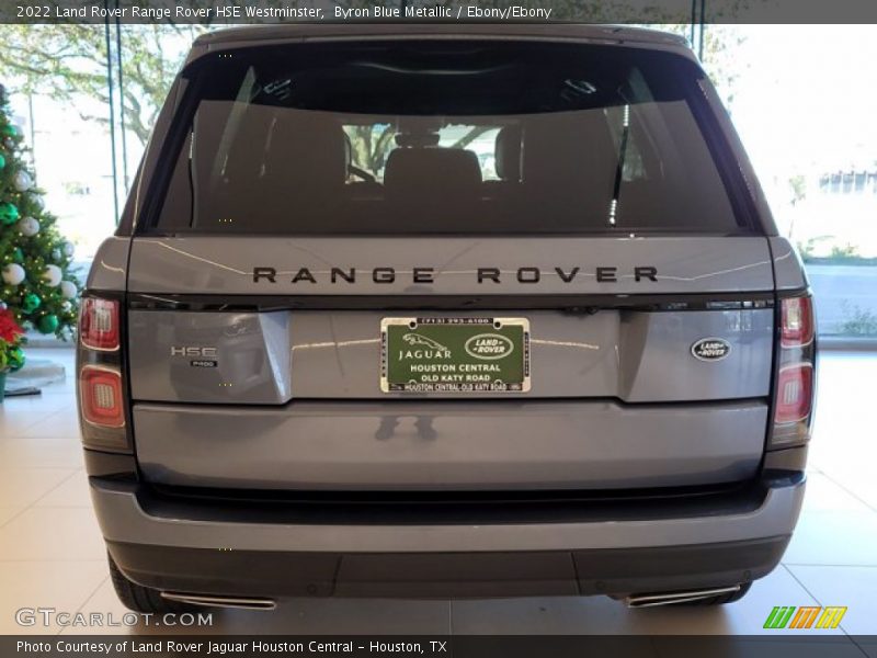 Byron Blue Metallic / Ebony/Ebony 2022 Land Rover Range Rover HSE Westminster