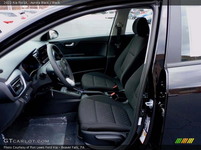 Front Seat of 2022 Rio LX