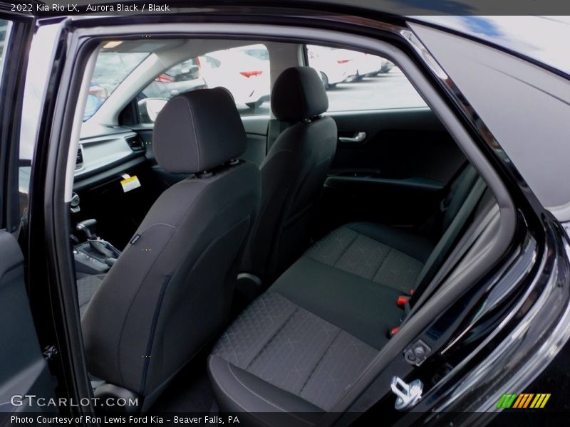 Rear Seat of 2022 Rio LX