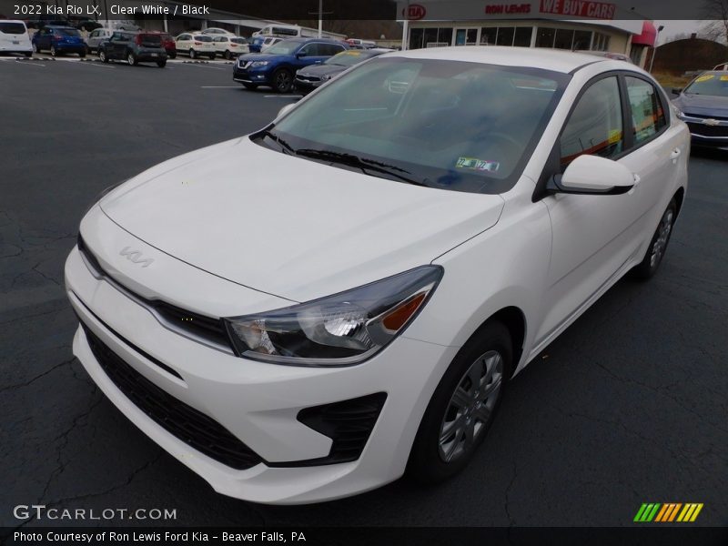  2022 Rio LX Clear White
