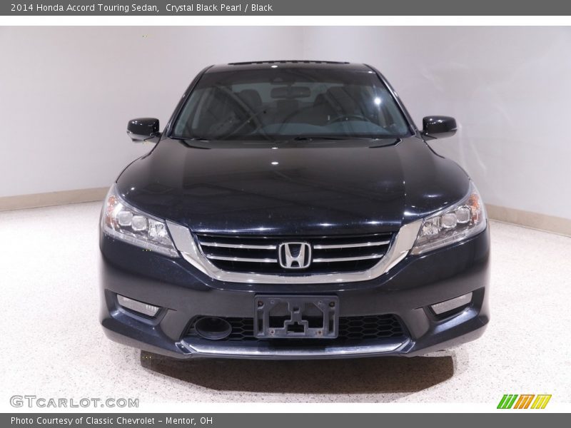 Crystal Black Pearl / Black 2014 Honda Accord Touring Sedan