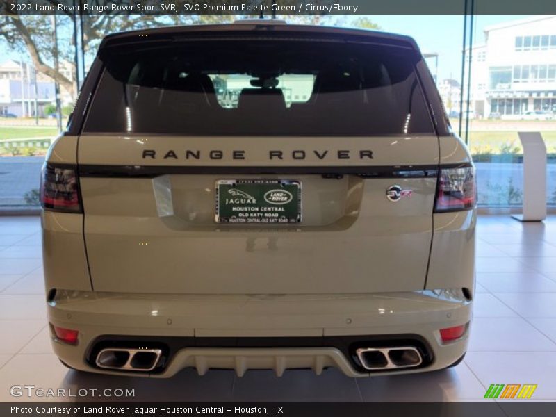 SVO Premium Palette Green / Cirrus/Ebony 2022 Land Rover Range Rover Sport SVR