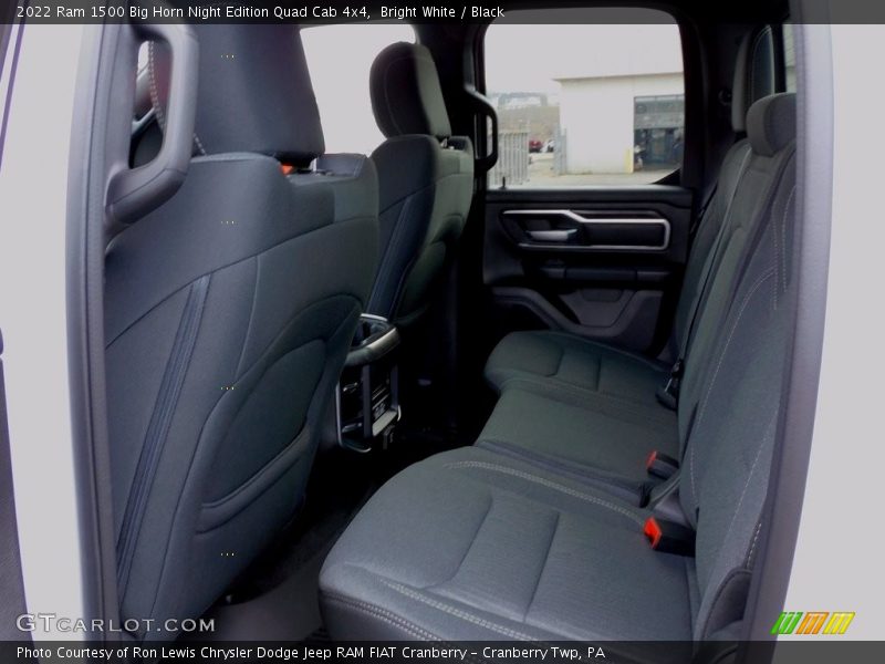 Bright White / Black 2022 Ram 1500 Big Horn Night Edition Quad Cab 4x4