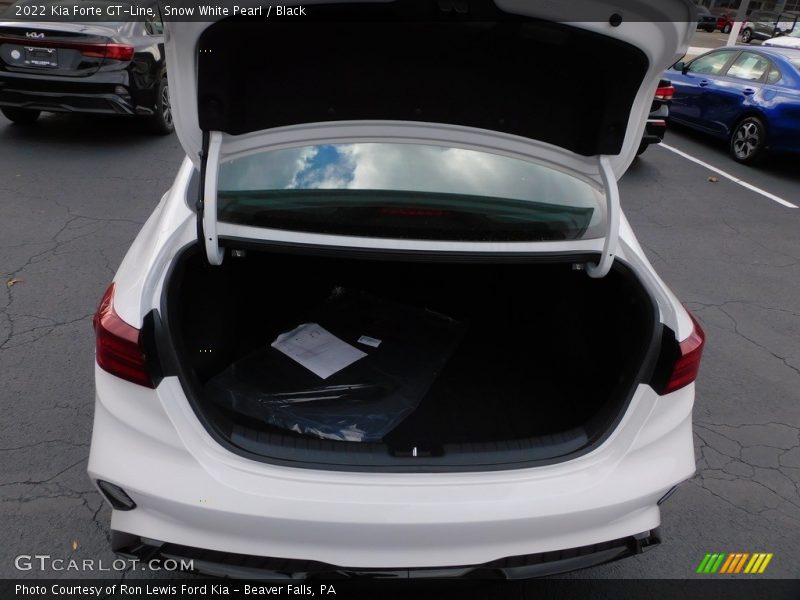 Snow White Pearl / Black 2022 Kia Forte GT-Line