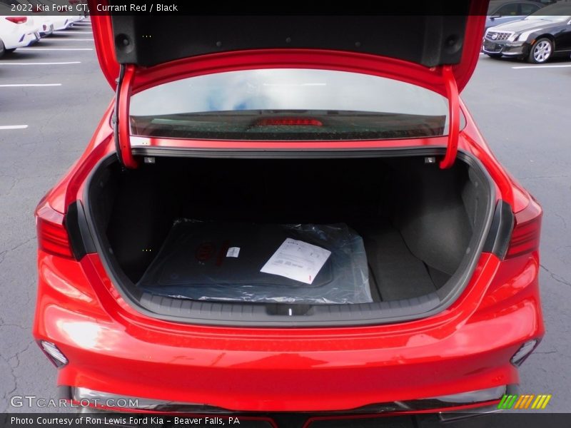 Currant Red / Black 2022 Kia Forte GT