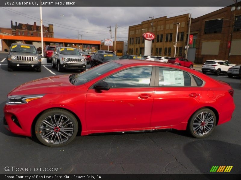  2022 Forte GT Currant Red