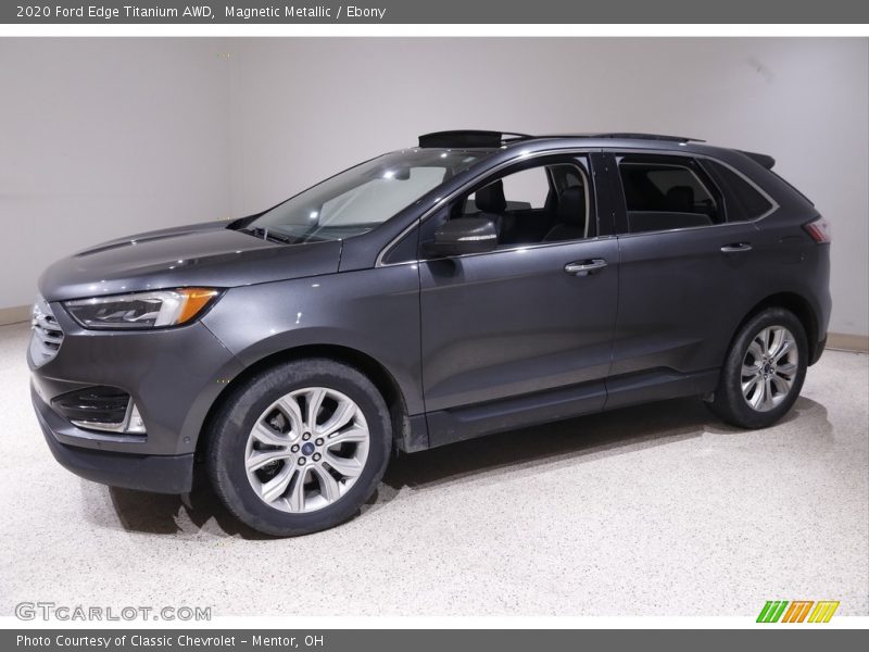 Magnetic Metallic / Ebony 2020 Ford Edge Titanium AWD