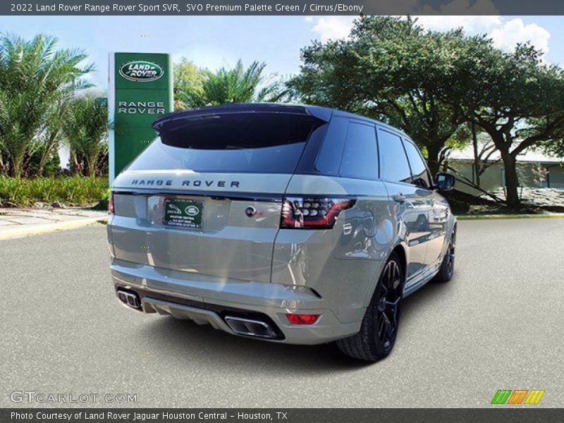 SVO Premium Palette Green / Cirrus/Ebony 2022 Land Rover Range Rover Sport SVR