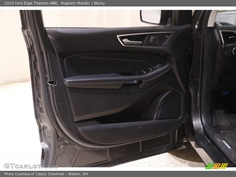 Magnetic Metallic / Ebony 2020 Ford Edge Titanium AWD