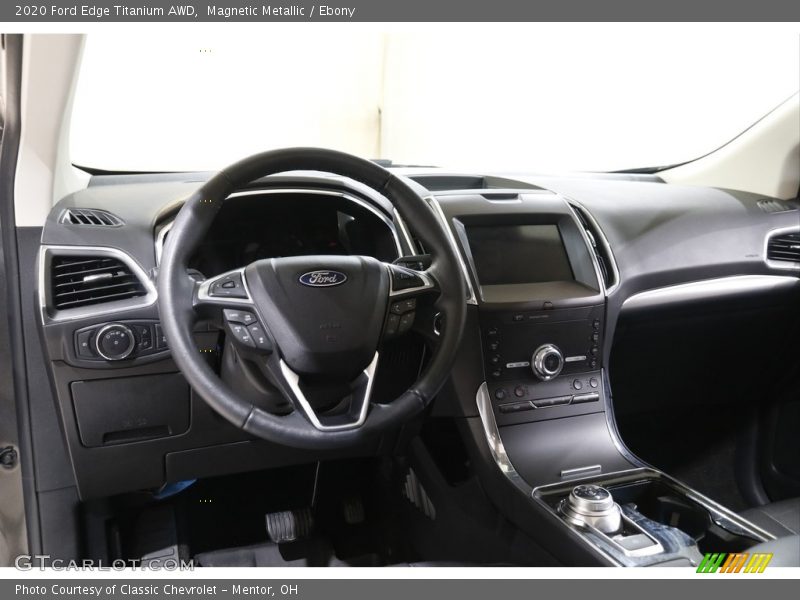 Magnetic Metallic / Ebony 2020 Ford Edge Titanium AWD