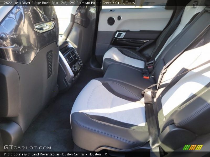 Rear Seat of 2022 Range Rover Sport SVR