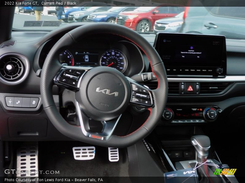 Currant Red / Black 2022 Kia Forte GT