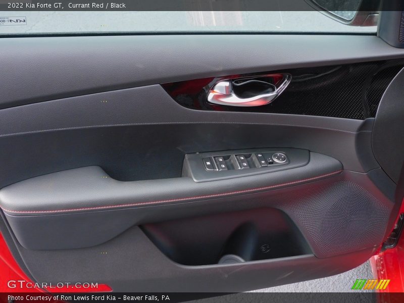 Currant Red / Black 2022 Kia Forte GT